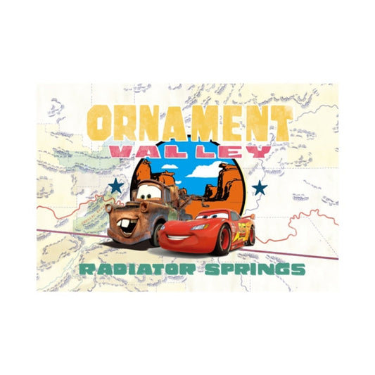 Lightning McQueen/Mater Charapostkarte Japan Disney Store