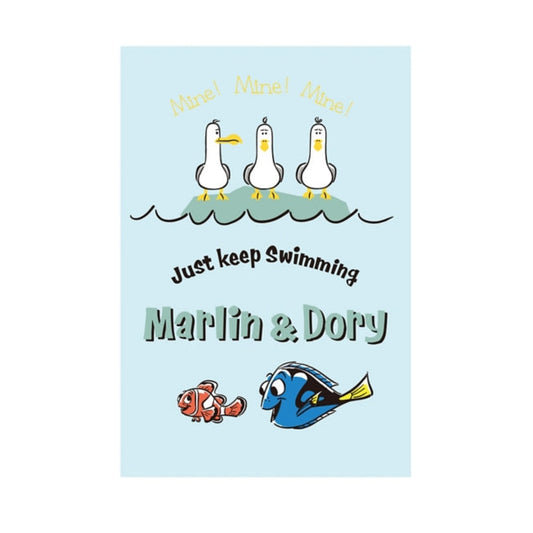 Merlin Dory Charakter-Postkarte Japan Disney Store