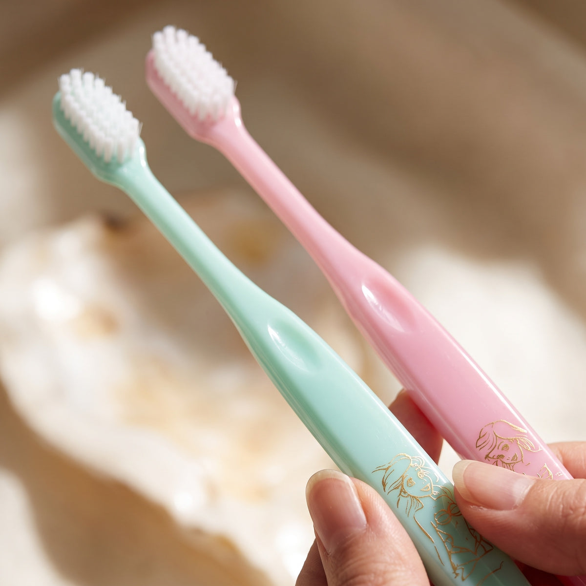 Ariel Kompakte Zahnbürste 2er-Pack – Detail