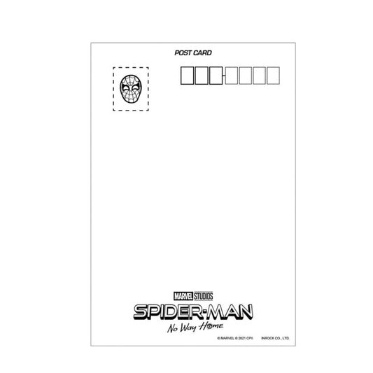 Spider-Man: No Way Home Metallic-Postkarte A Japan Disney Store