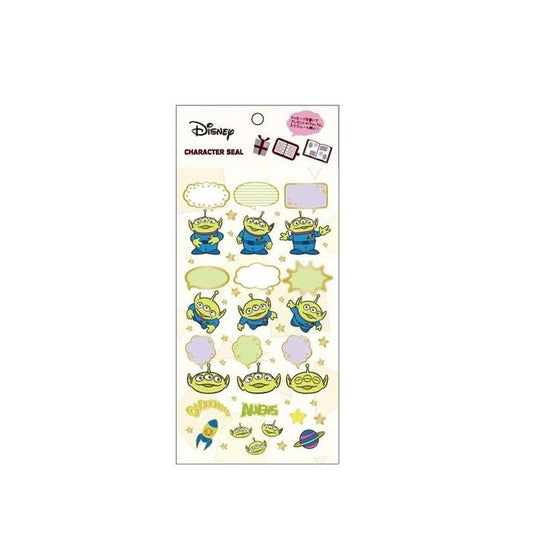 Alien Toy Story Schreibbare Dekoaufkleber Japan Disney Store