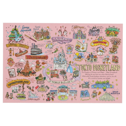 Zwei Postkarten Tokyo Disney Resort Japan Disney Store