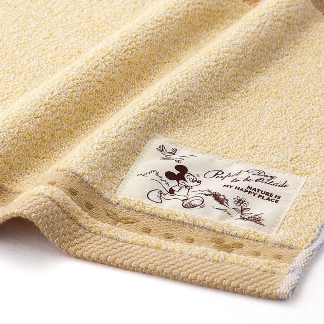 Mickey Mouse Handtuch Naturfarben Japan Disney Store
