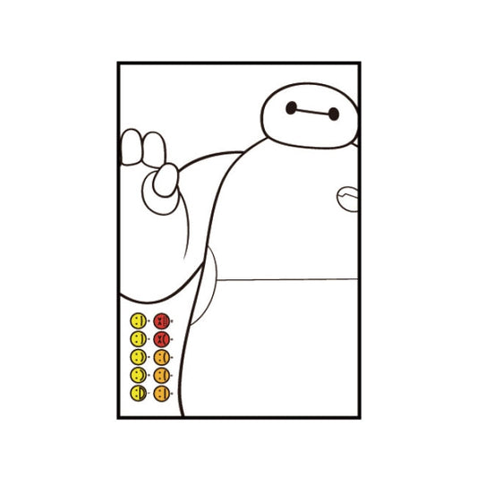Baymax - Postkarte Japan Disney Store