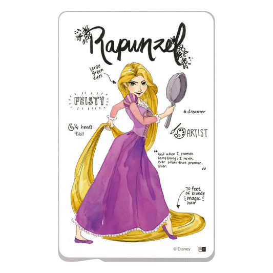 Rapunzel IC-Karten Aufkleber Japan Disney Store