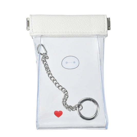 Baymax Clear Pouch mit Karabiner - Kosmetiktasche Japan Disney Store