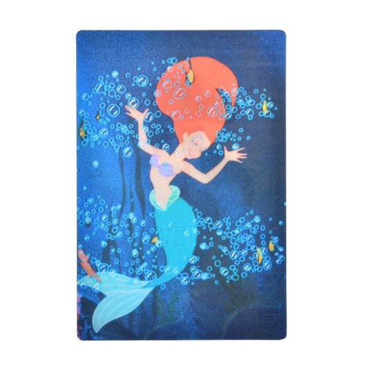 Ariel & Sebastian Postkarte Lenticular Japan Disney Store