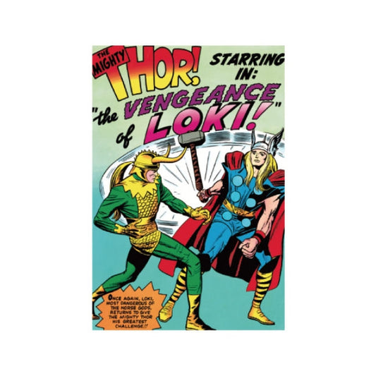 Thor & Loki/Cover Art - Postkarte Japan Disney Store