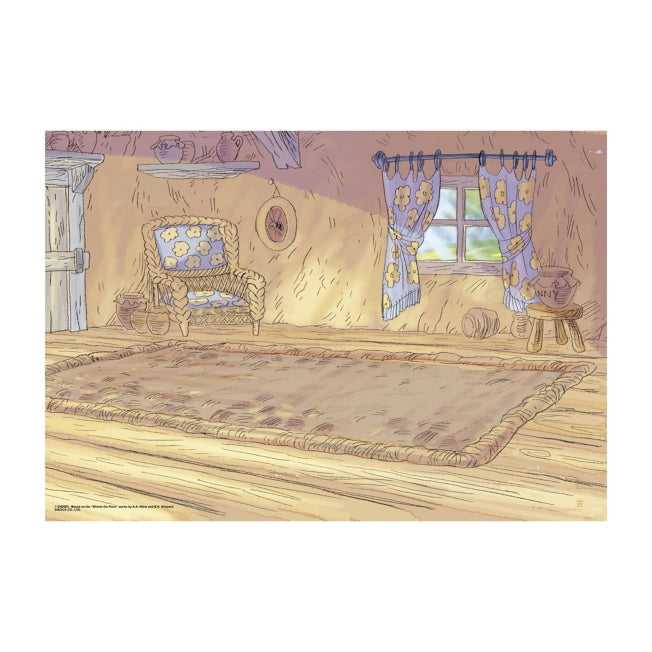 Winnie the Pooh Aufkleberspiel Japan Disney Store