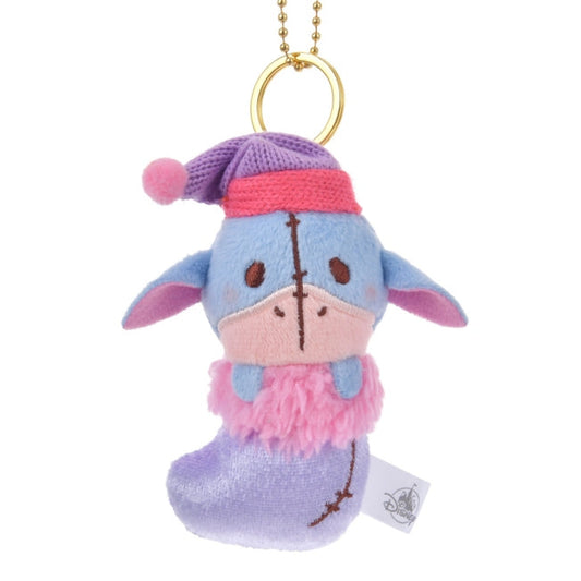 Eeyore Weihnachtssocke Schlüsselanhänger Japan Disney Store