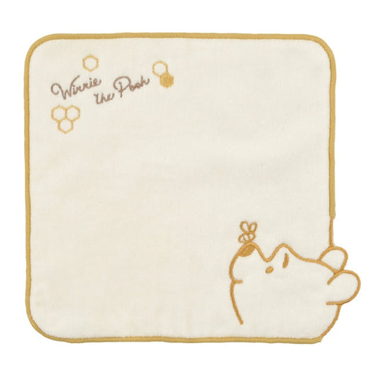 Winnie the Pooh Mini Handtuch mit Linienstickerei Japan Disney Store