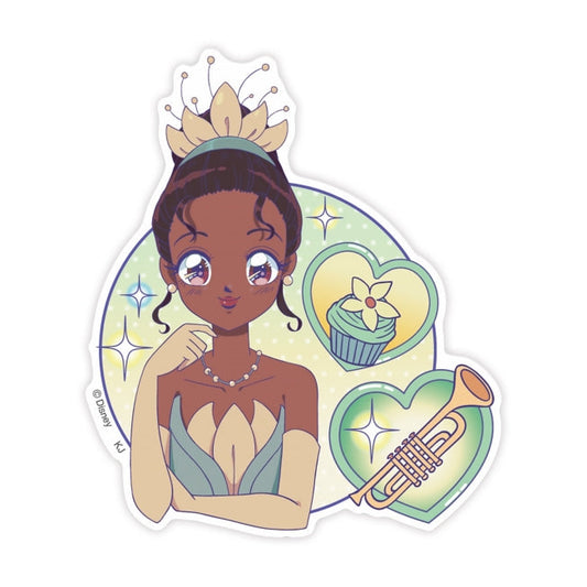 Tiana Mini Deko Aufkleber Japan Disney Store