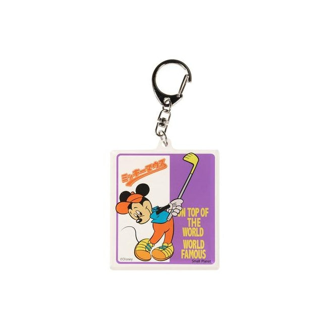 Mickey Mouse Golf Schlüsselanhänger Japan Disney Store