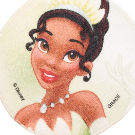 Rundes Handtuch „Prinzessin und der magische Kuss Tiana“ Japan Disney Store