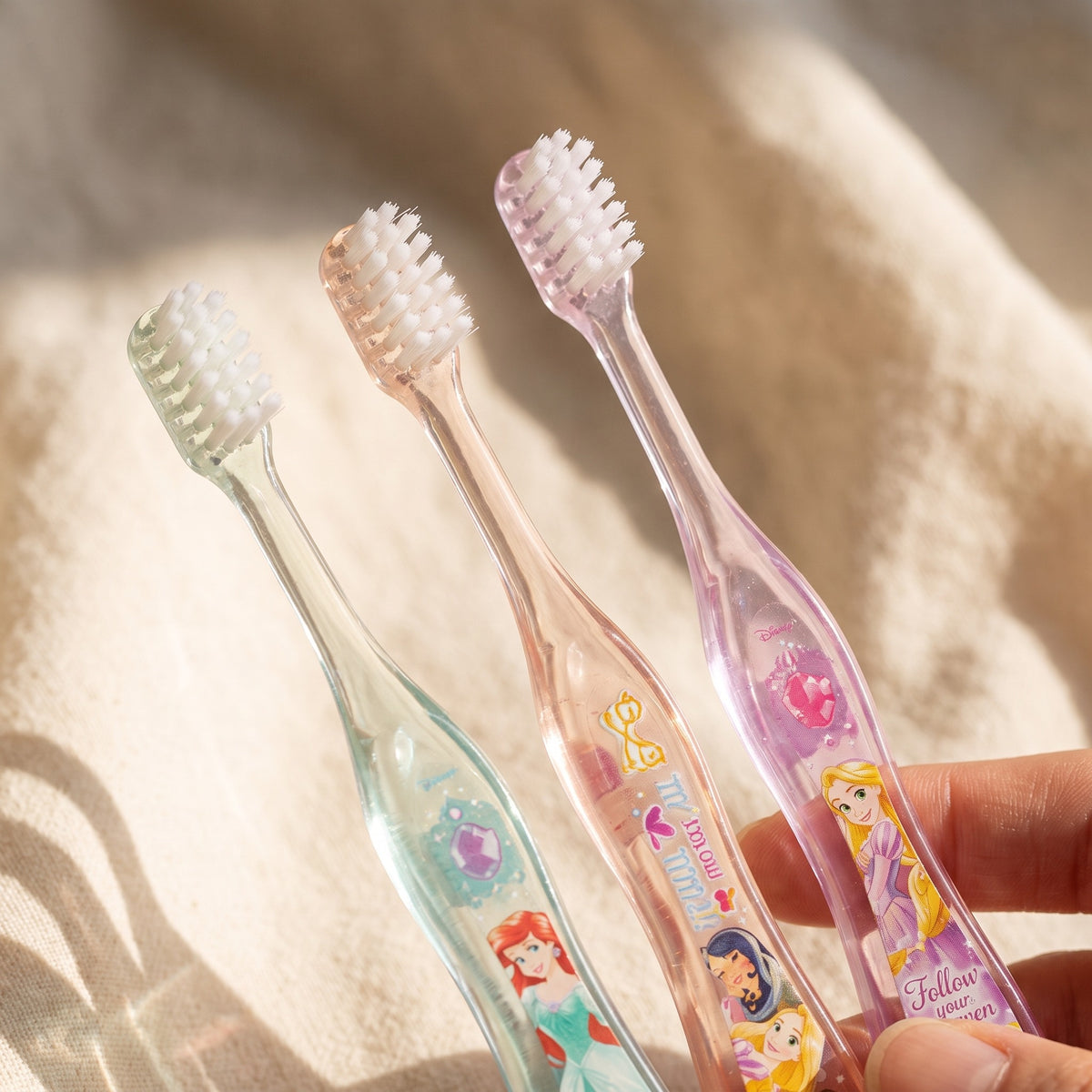 Disney Prinzessin Zahnbürste 3er Set – Detail