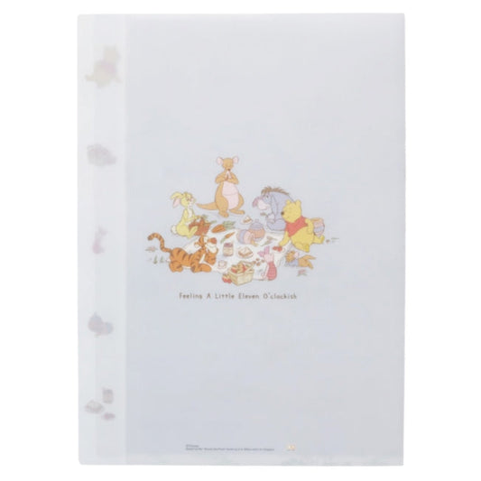 Winnie the Pooh Clear File 5P Japan Disney Store