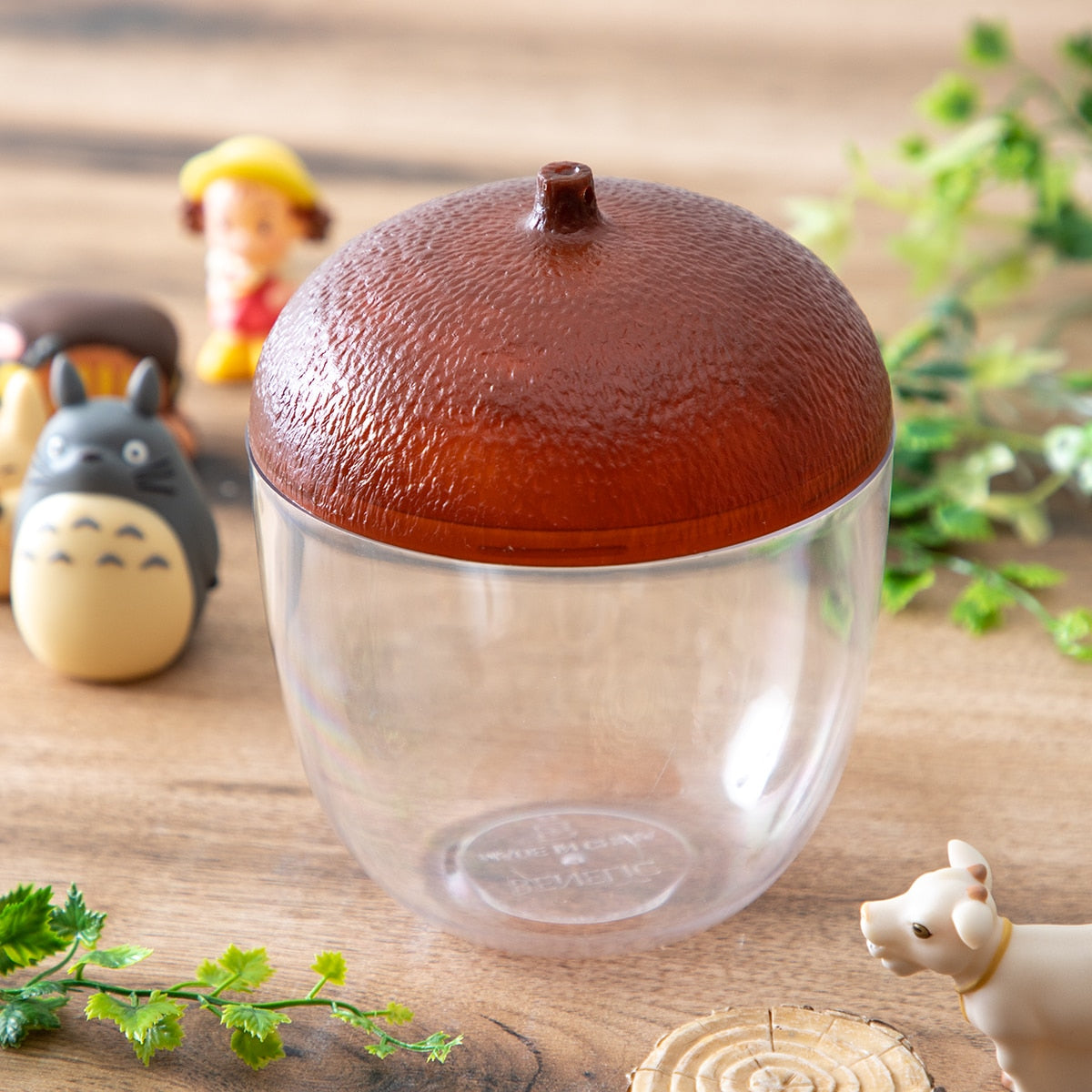 Acorn Dose Mittelbraun Studio Ghibli