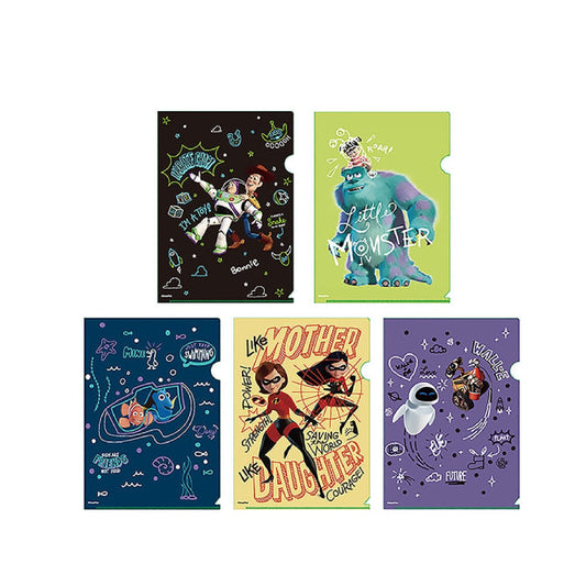 Store Club - PIXAR Clear File A4 Japan Disney Store