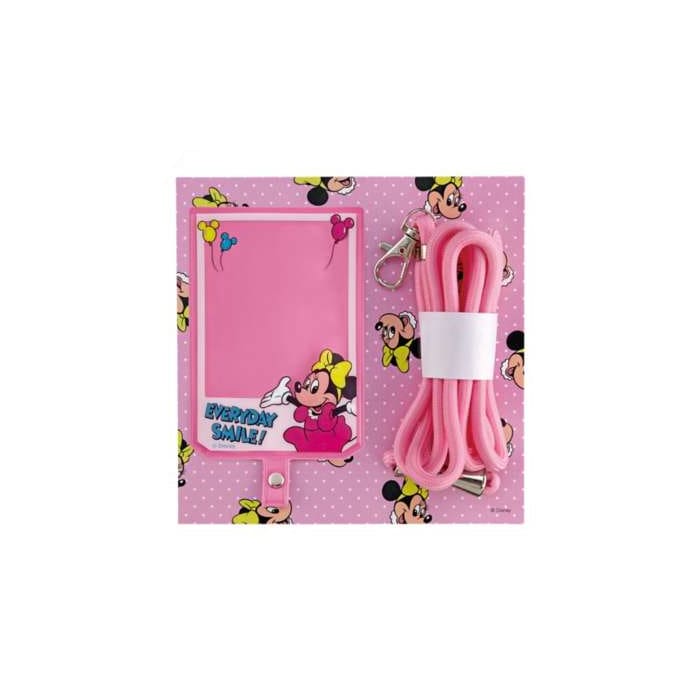 Store Club - Minnie Mouse Font Tab & Strap Japan Disney Store