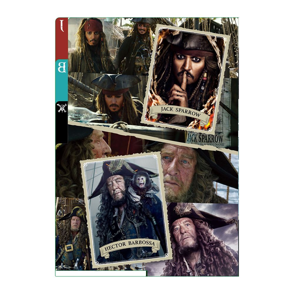 Pirates of the Caribbean 3-Pocket Folder B A4 | Disney Clear File