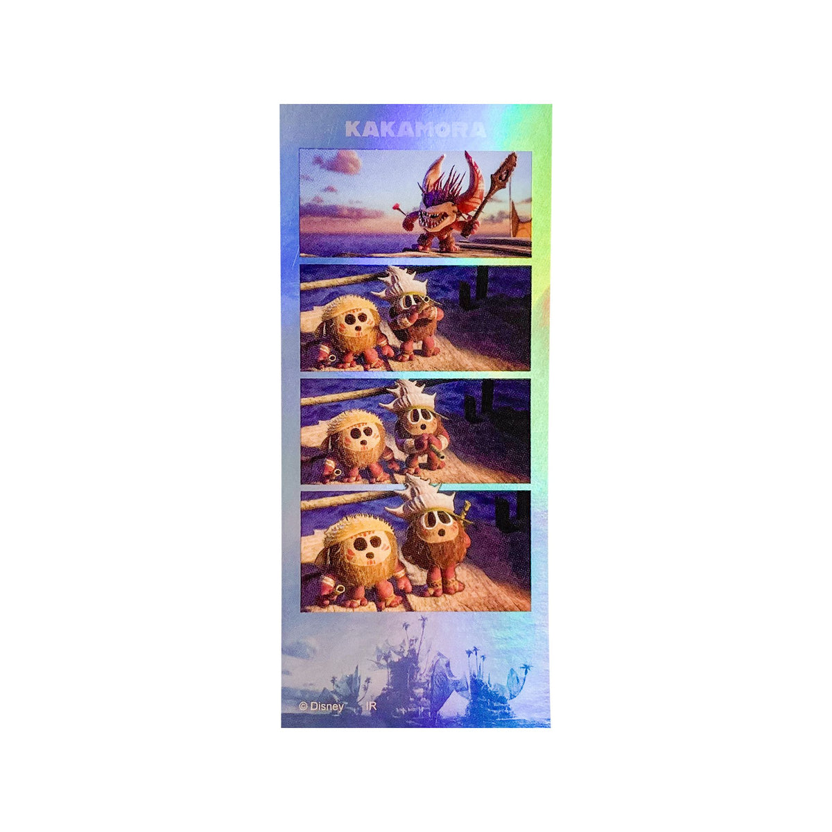 Vaiana Aurora-Sticker-Set, regenbogenfarben schimmernd, 8 Stück – Ansicht 9