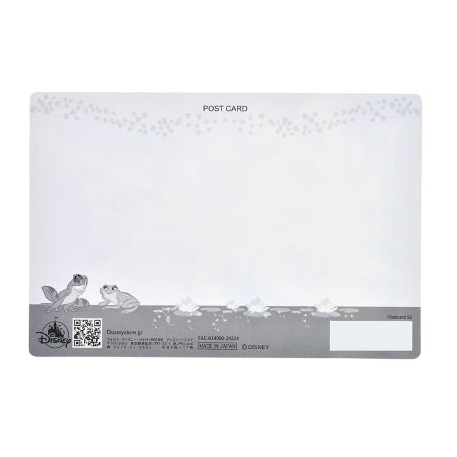 Prinzessin und der magische Kuss Postkarte Lenticular Japan Disney Store
