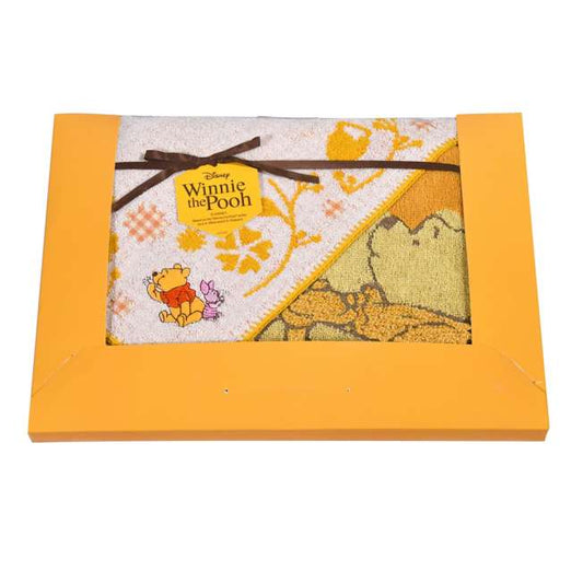 Winnie Puuh Handtuch-Geschenkset (Waschlappen & Gesichtstuch) – Honig Japan Disney Store