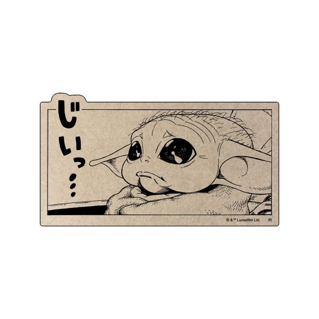 STAR WARS Mandalorian (Manga) Craft Sticker Japan Disney Store