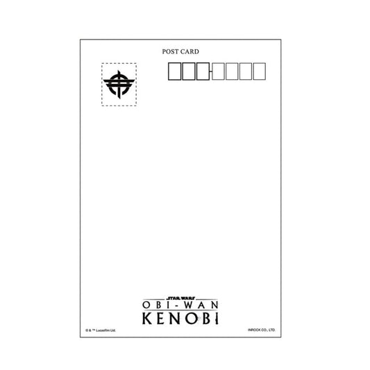 STAR WARS Obi-Wan Kenobi Postkarte C Japan Disney Store