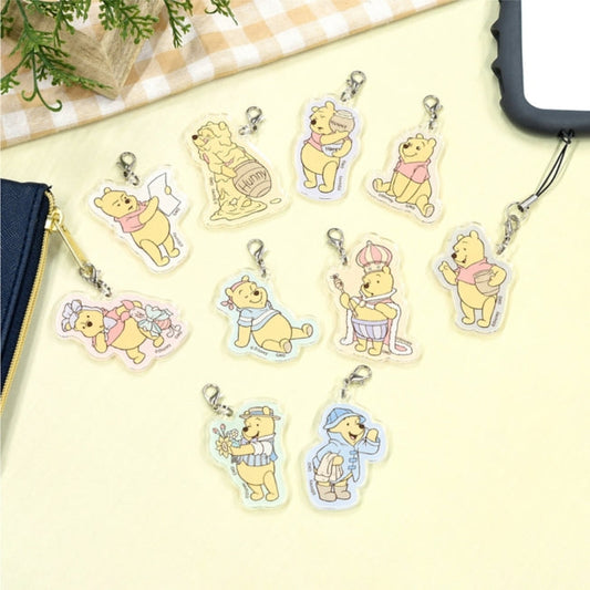 Winnie the Pooh Mobile Acryl Strap Japan Disney Store