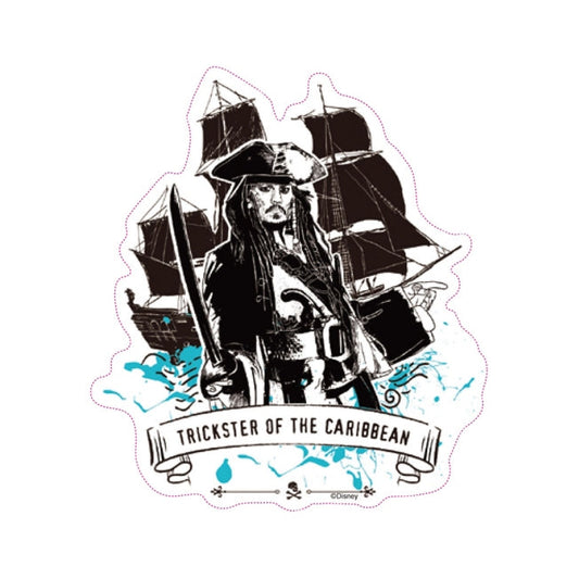 Pirates of the Caribbean Die-Cut Aufkleber B Japan Disney Store