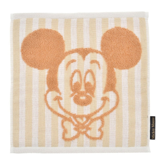 Mickey Maus Mini Handtuch Gaze Streifen Basic Japan Disney Store