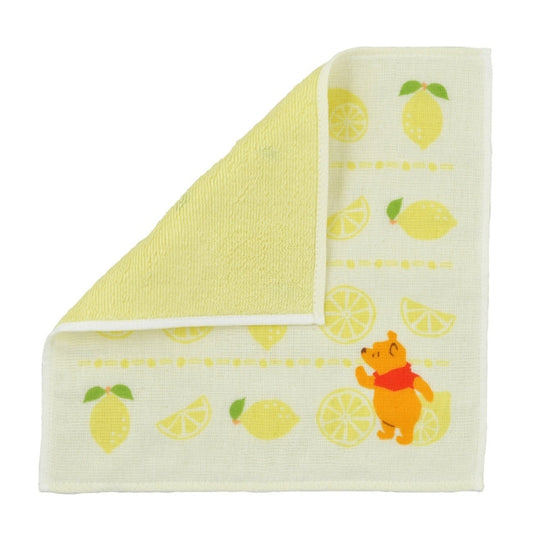 Winnie the Pooh Mini Handtuch aus Gaze mit Zitrone Japan Disney Store