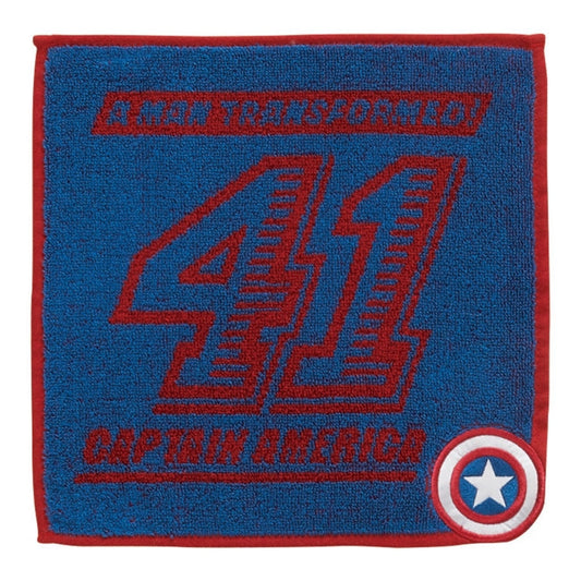 Captain America Mini Handtuch Sportlich Blau Japan Disney Store