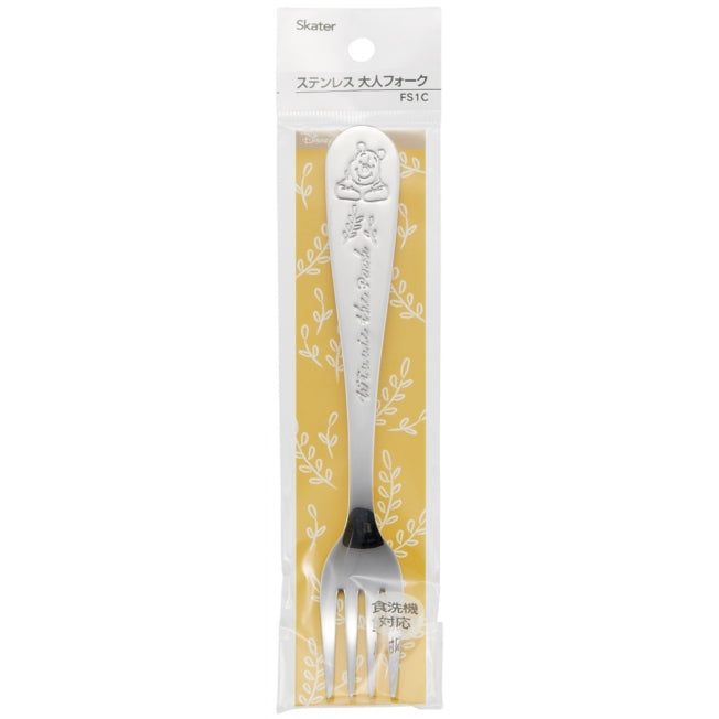 Edelstahl Gabel mit Winnie the Pooh Japan Disney Store