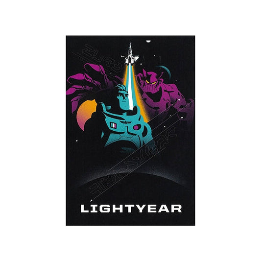Lightyear Posca Logo - Postkarte Japan Disney Store