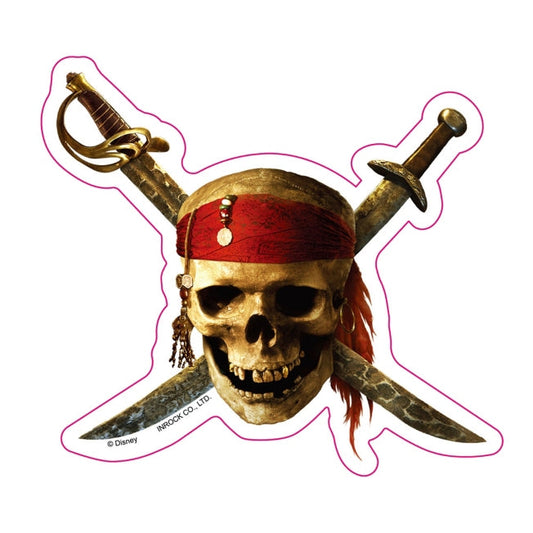 Pirates of the Caribbean Die-Cut Aufkleber Japan Disney Store
