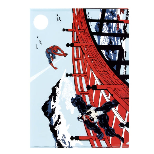 Marvel Spider-Man Clear File Japan Disney Store