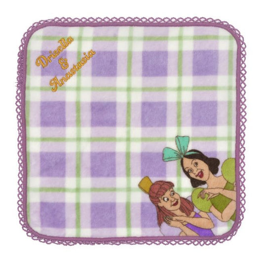 Drizella & Anastasia Mini Handtuch Muster Cinderella Japan Disney Store