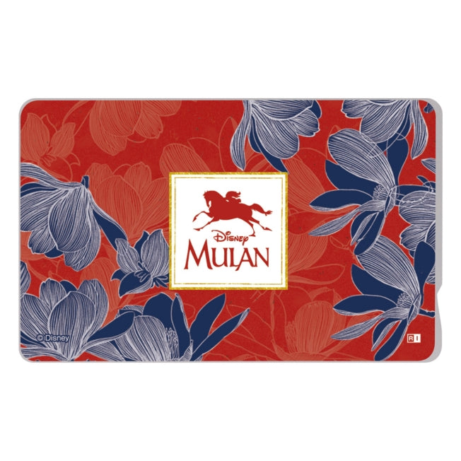 Film "Mulan" IC-Kartensticker Japan Disney Store