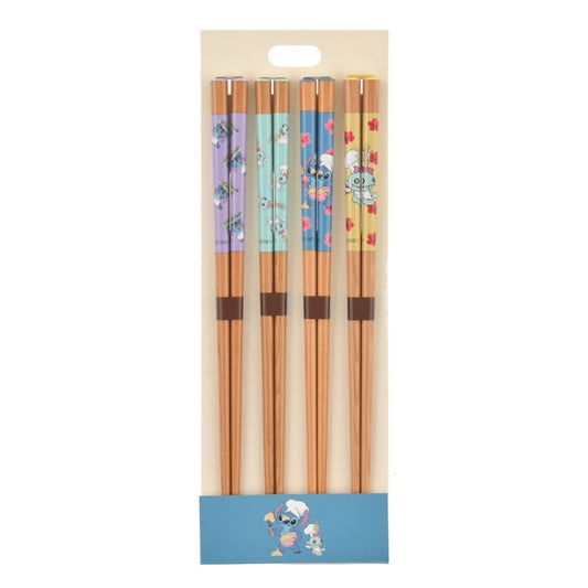 Stitch & Scrump Essstäbchen Set Fun Cooking Time Japan Disney Store