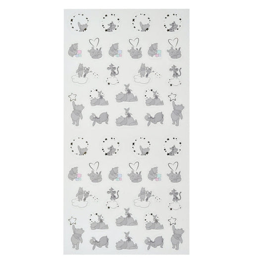 Aufklebersammlung โPooh & Friendsโ fรผr Notizbรผcher Japan Disney Store