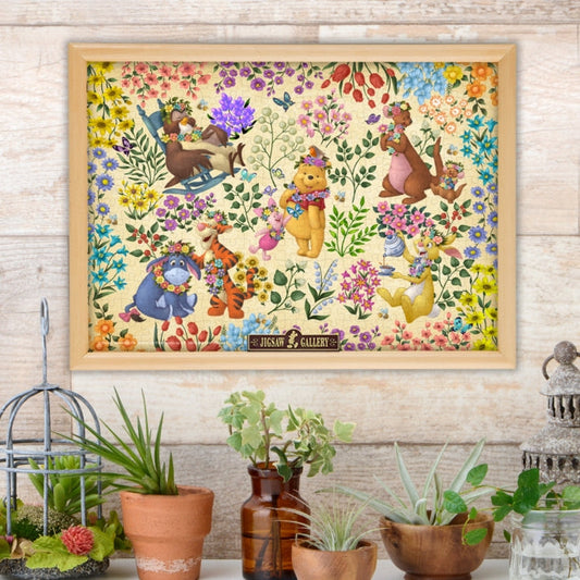 Winnie the Pooh Puzzle 300 Teile "Mit Blumen verkleidet" Japan Disney Store