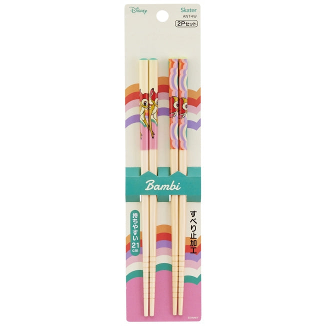 Bambusstäbchen 21cm (2er Pack) Retro/Bambi Japan Disney Store