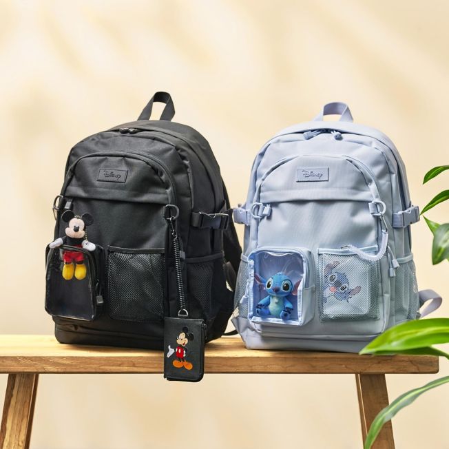 Stitch & Scrump mit Klarsichtfenster und Ausweishülle 22L Life Partner Bag Casual Bag Japan Disney Store