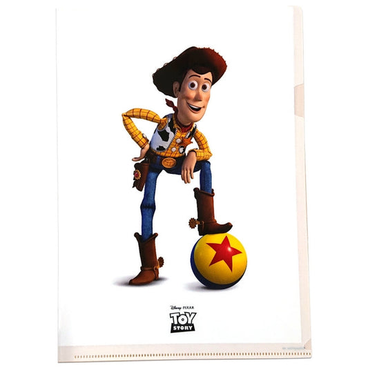 Toy Story Woody Luxo Ball Clear File Japan Disney Store