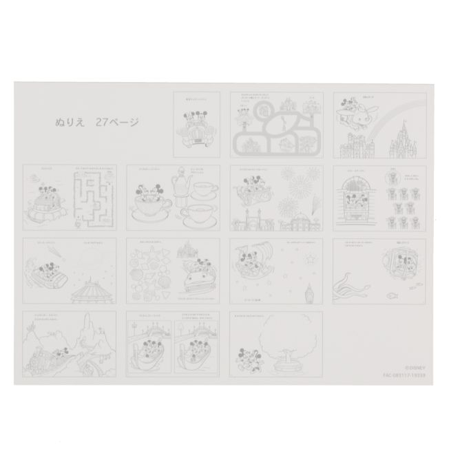 Malbuch Mickey Minnie Kinderbuch Japan Disney Store
