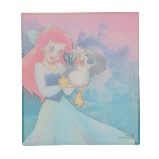 Ariel & Scuttle Transparentes Karte Japan Disney Store
