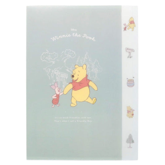 Winnie the Pooh Clear File 5P Japan Disney Store
