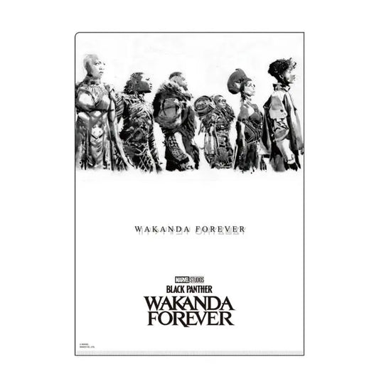 Black Panther/Wakanda Forever Klarsichthรผlle Japan Disney Store